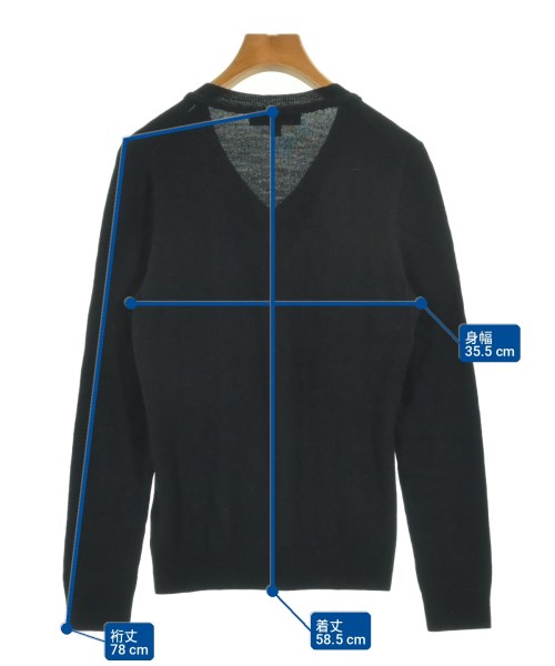 346 Brooks Brothers（サンヨンロクブルックスブラザーズ）ニット・セーター 黒 サイズ:M レディース/2200705508056