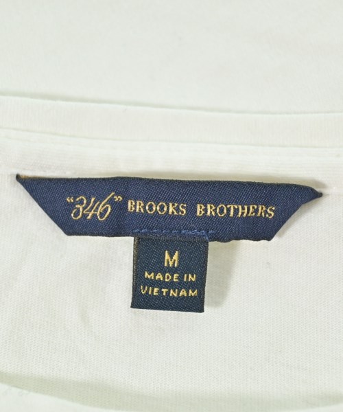 346 Brooks Brothers（サンヨンロクブルックスブラザーズ）Tシャツ・カットソー 白 サイズ:M レディース/2200663305094