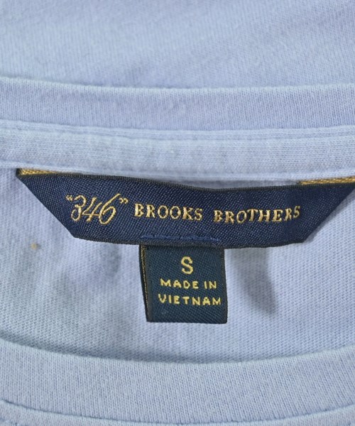 346 Brooks Brothers（サンヨンロクブルックスブラザーズ）Tシャツ・カットソー 青 サイズ:S レディース/2200663305100
