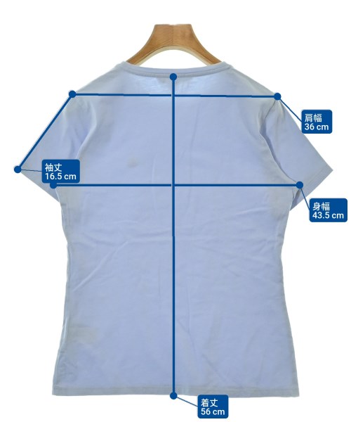 346 Brooks Brothers（サンヨンロクブルックスブラザーズ）Tシャツ・カットソー 青 サイズ:S レディース/2200663305100