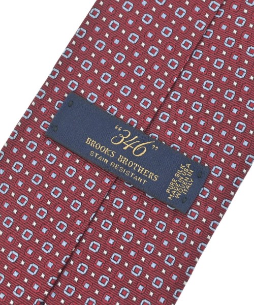 346 Brooks Brothers（サンヨンロクブルックスブラザーズ）ネクタイ 赤 サイズ:- メンズ/2200666635044