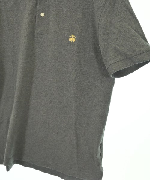 346 Brooks Brothers（サンヨンロクブルックスブラザーズ）ポロシャツ グレー サイズ:M メンズ/2200728203082