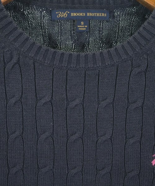 346 Brooks Brothers（サンヨンロクブルックスブラザーズ）ニット・セーター 紺 サイズ:S レディース/2200727044051