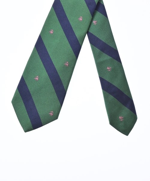 346 Brooks Brothers（サンヨンロクブルックスブラザーズ）ネクタイ 緑 サイズ:- メンズ/2200727469106