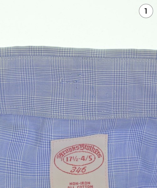 346 Brooks Brothers（サンヨンロクブルックスブラザーズ）カジュアルシャツ 青 サイズ:17 1/2(XXL位) メンズ/2200727930033