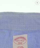 346 Brooks Brothers（サンヨンロクブルックスブラザーズ）カジュアルシャツ 青 サイズ:17 1/2(XXL位) メンズ/2200727930033