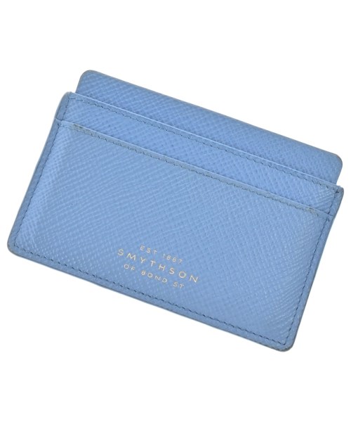 SMYTHSON（スマイソン）カードケース 青 サイズ:- レディース/2200621673043