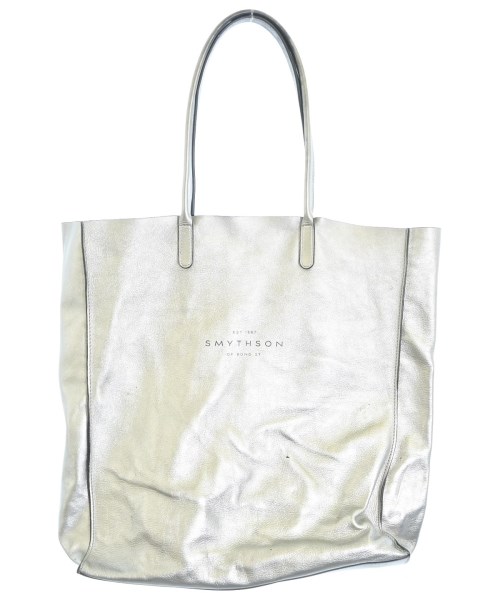 SMYTHSON(スマイソン)トートバッグ シルバー サイズ:-/2200696136580