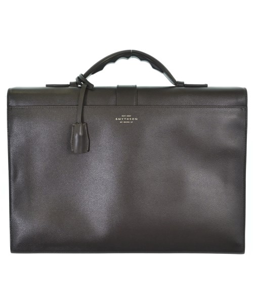 SMYTHSON（スマイソン）ビジネスバッグ 茶 サイズ:- メンズ/2200652821017