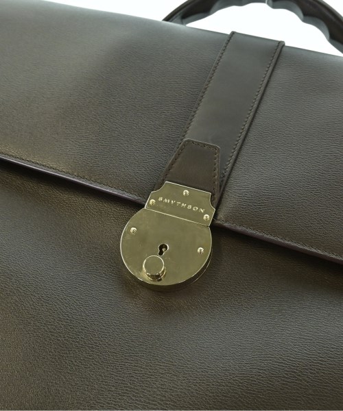 SMYTHSON（スマイソン）ビジネスバッグ 茶 サイズ:- メンズ/2200652821017