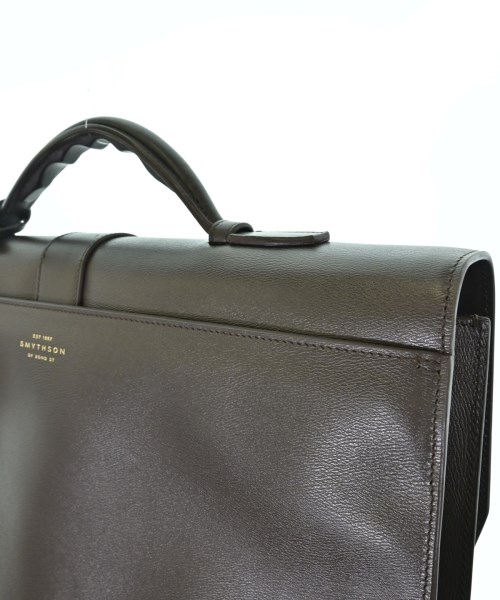 SMYTHSON（スマイソン）ビジネスバッグ 茶 サイズ:- メンズ/2200652821017