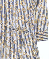 EVEX by KRIZIA（エヴェックスバイクリッツア）シャツワンピース 青 サイズ:42(M位) レディース/2200635386090