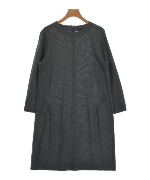 EVEX by KRIZIA(エヴェックスバイクリッツア)ワンピース グレー サイズ:40(M位)/2200644374019