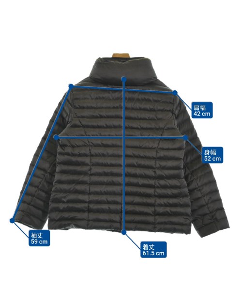 EVEX by KRIZIA（エヴェックスバイクリッツア）ダウンジャケット/ダウンベスト 茶 サイズ:46(XL位) レディース/2200627139017