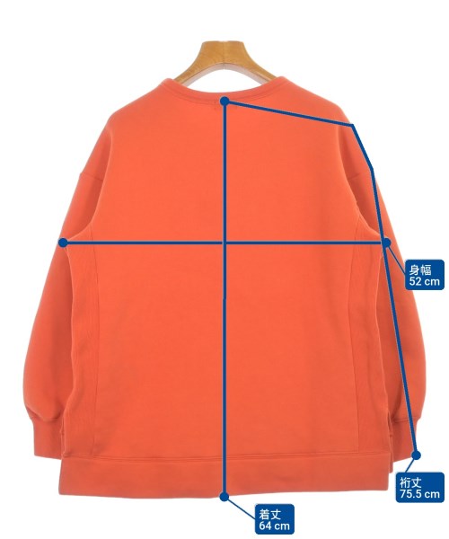 EVEX by KRIZIA（エヴェックスバイクリッツア）スウェット オレンジ サイズ:40(M位) レディース/2200630044018