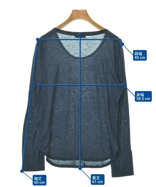 EVEX by KRIZIA（エヴェックスバイクリッツア）Tシャツ・カットソー 紺 サイズ:42(M位) レディース/2200619154127