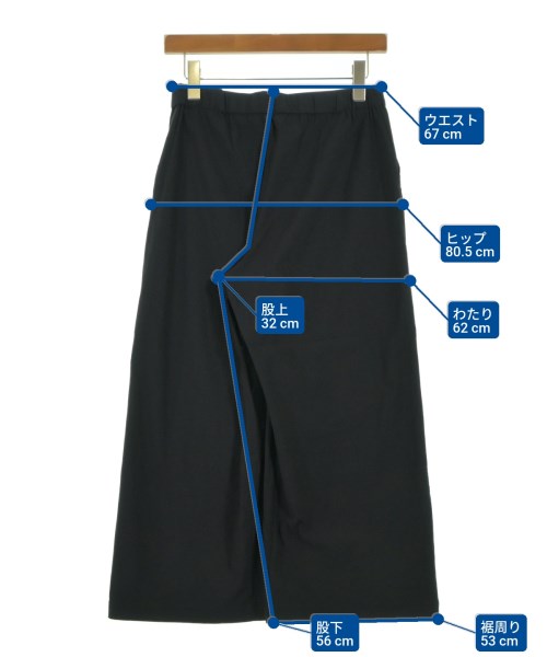 EVEX by KRIZIA（エヴェックスバイクリッツア）クロップドパンツ 黒 サイズ:40(M位) レディース/2200612803121