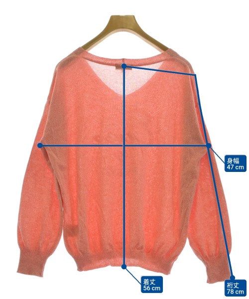 EVEX by KRIZIA（エヴェックスバイクリッツア）ニット・セーター ピンク サイズ:40(M位) レディース/2200658797040