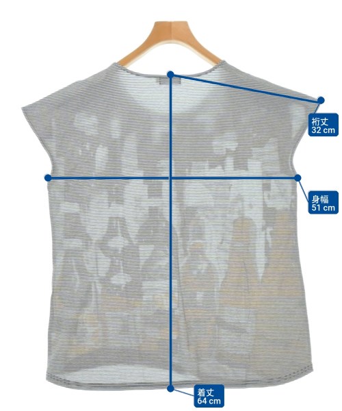 EVEX by KRIZIA（エヴェックスバイクリッツア）Tシャツ・カットソー 茶 サイズ:42(M位) レディース/2200714354057