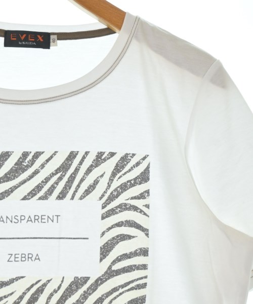 EVEX by KRIZIA（エヴェックスバイクリッツア）Tシャツ・カットソー 白 サイズ:40(M位) レディース/2200714354064