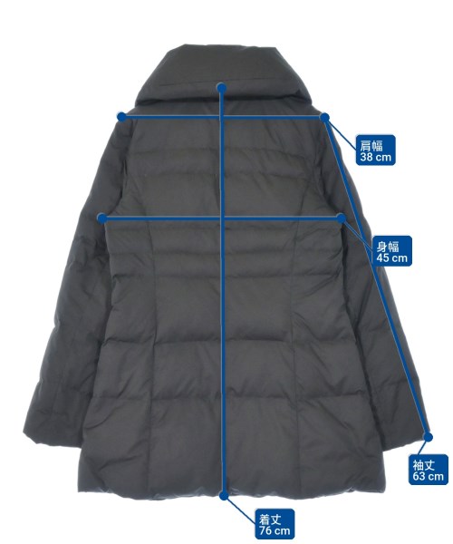 EVEX by KRIZIA（エヴェックスバイクリッツア）ダウンコート 黒 サイズ:42(M位) レディース/2200669612011