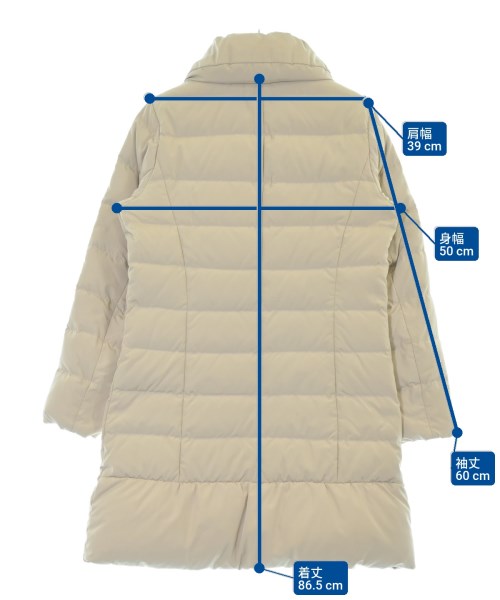 EVEX by KRIZIA（エヴェックスバイクリッツア）ダウンコート ベージュ サイズ:40(M位) レディース/2200667909014