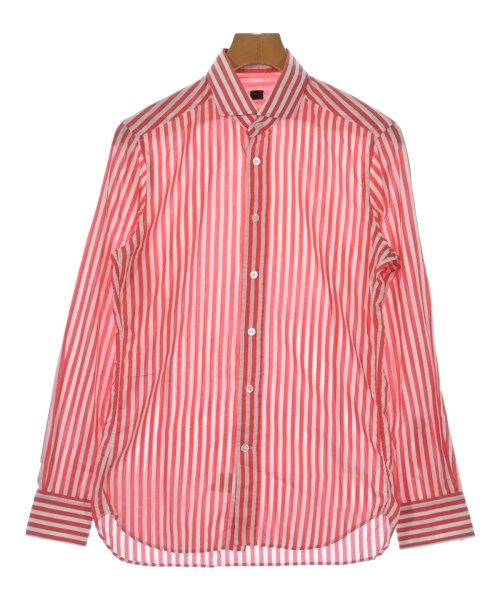 MP di Massimo Piombo(エムピーディマッシモピオンボ)カジュアルシャツ 赤 サイズ:XS/2200631956082