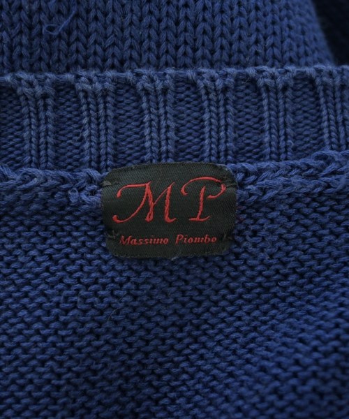 MP di Massimo Piombo（エムピーディマッシモピオンボ）ニット・セーター 青 サイズ:44(S位) メンズ/2200617130130