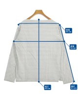 ALAIN（アラン）Tシャツ・カットソー 白 サイズ:46(M位) メンズ/2200708284117