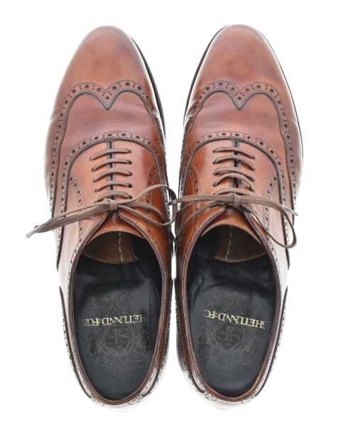 SHETLAND FOX（シェトランドフォックス）ビジネス・ドレスシューズ 茶 サイズ:UK6(24.5cm位) メンズ/2200645760040