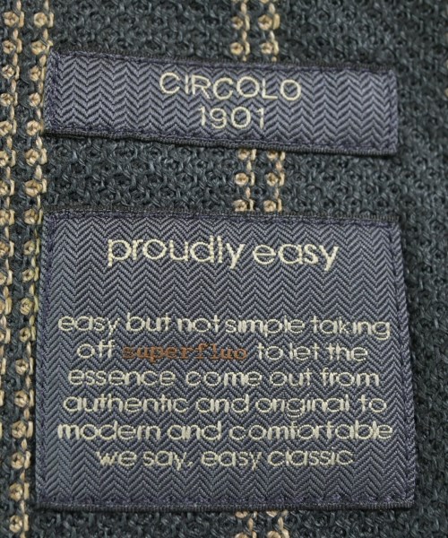 CIRCOLO 1901（チルコロ１９０１）テーラードジャケット グレー サイズ:48(L位) メンズ/2200622555027