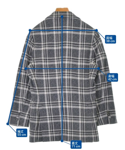 CIRCOLO 1901（チルコロ１９０１）カジュアルジャケット グレー サイズ:44(S位) メンズ/2200636341029