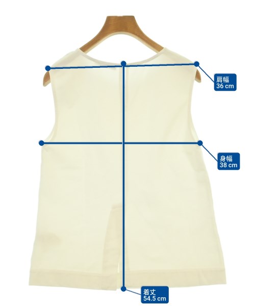 CIRCOLO 1901（チルコロ１９０１）ノースリーブ 白 サイズ:38(S位) レディース/2200624222057