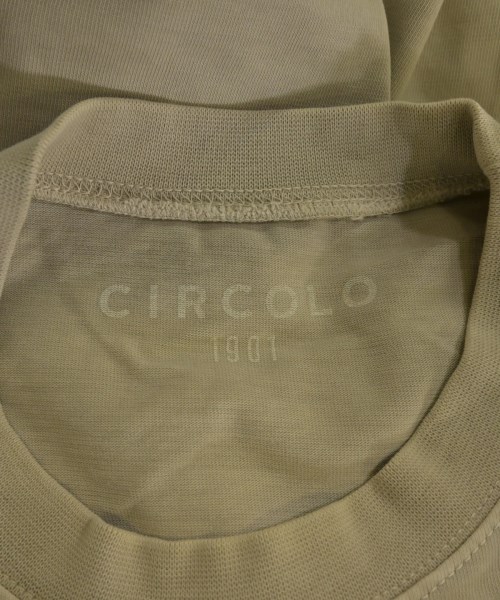 CIRCOLO 1901（チルコロ１９０１）Tシャツ・カットソー ベージュ サイズ:M メンズ/2200625363162