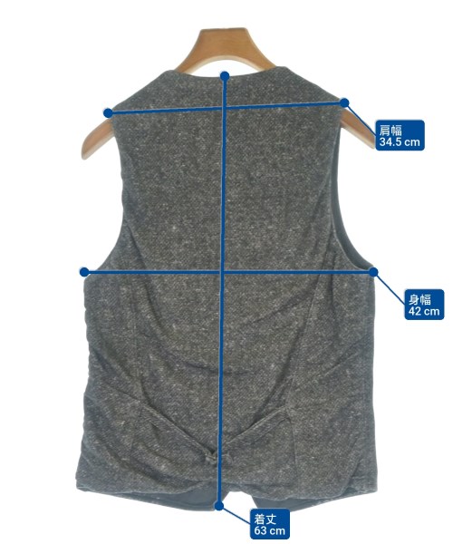 CIRCOLO 1901（チルコロ１９０１）カジュアルシャツ グレー サイズ:44(S位) メンズ/2200621944044