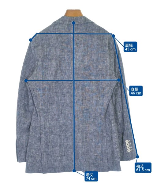 CIRCOLO 1901（チルコロ１９０１）ジャケット 紺 サイズ:48(L位) メンズ/2200623498071