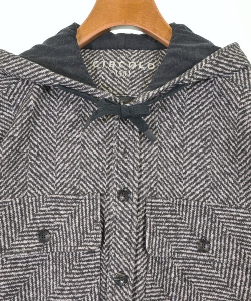 CIRCOLO 1901（チルコロ１９０１）カジュアルシャツ 黒 サイズ:L メンズ/2200618230099