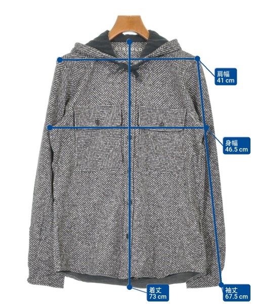 CIRCOLO 1901（チルコロ１９０１）カジュアルシャツ 黒 サイズ:L メンズ/2200618230099