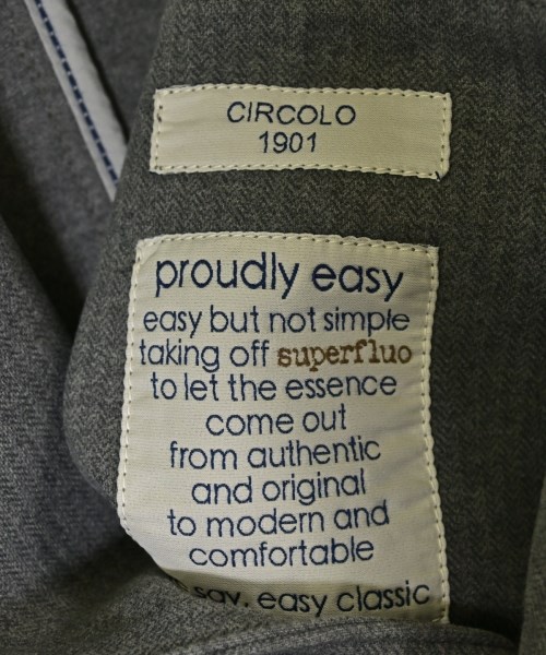 CIRCOLO 1901（チルコロ１９０１）その他 グレー サイズ:48(L位)/50(XL位) メンズ/2200632800155