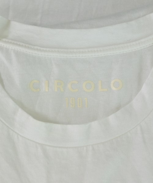 CIRCOLO 1901（チルコロ１９０１）Tシャツ・カットソー 白 サイズ:M メンズ/2200607006315