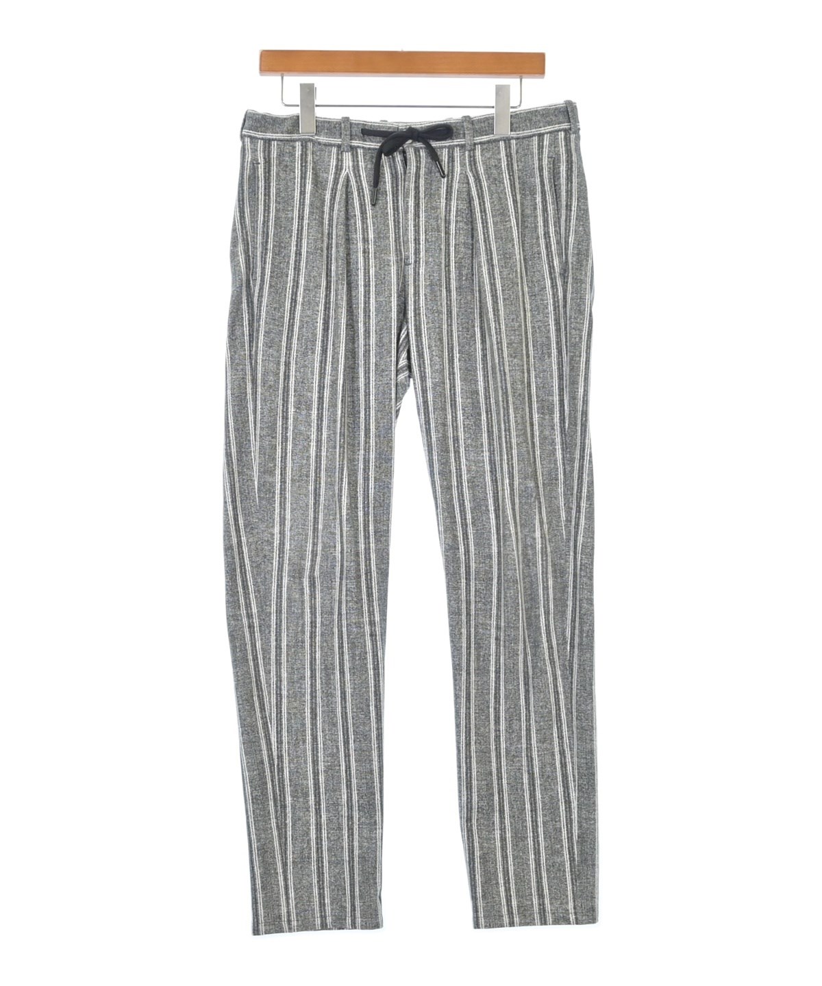 CIRCOLO 1901 グレー チェック スラックス CIRCOLO 1901 (チルコロ1901) ストレッチ コットン チェック柄