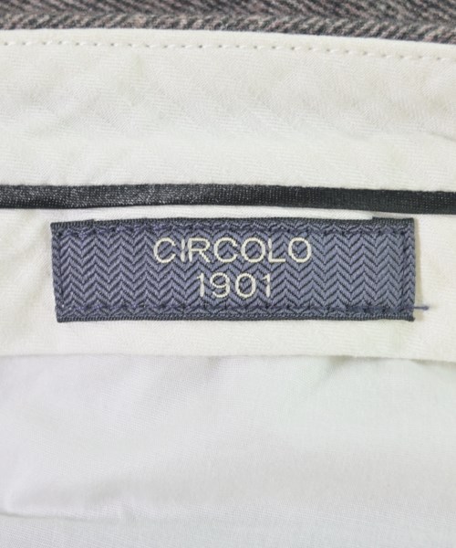 CIRCOLO 1901（チルコロ１９０１）スラックス グレー サイズ:50(XL位) メンズ/2200667500051