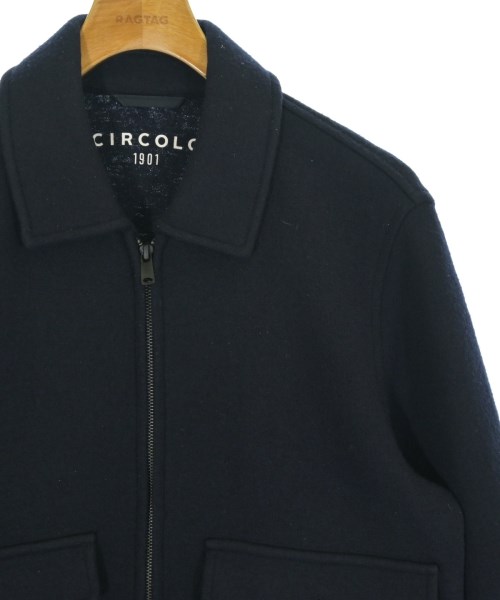 CIRCOLO 1901（チルコロ１９０１）ブルゾン 紺 サイズ:M メンズ/2200675809016