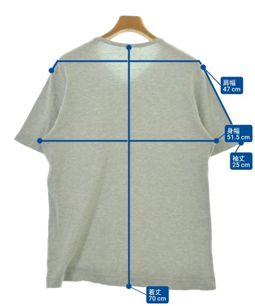 CIRCOLO 1901（チルコロ１９０１）Tシャツ・カットソー グレー サイズ:L メンズ/2200691034065