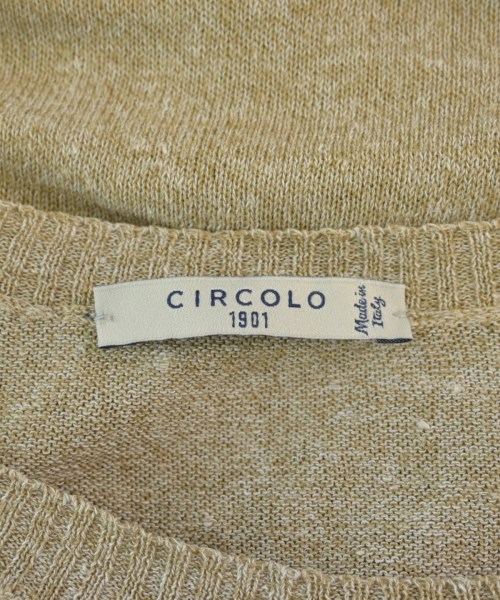 CIRCOLO 1901（チルコロ１９０１）ニット・セーター ベージュ サイズ:-(M位) レディース/2200694551033