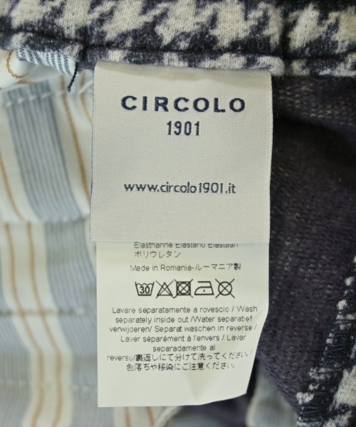 CIRCOLO 1901（チルコロ１９０１）スラックス 紺 サイズ:56(XXL位) メンズ/2200694613014