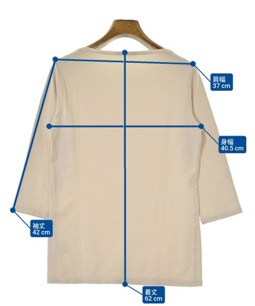 CIRCOLO 1901（チルコロ１９０１）Tシャツ・カットソー ベージュ サイズ:M レディース/2200700117079