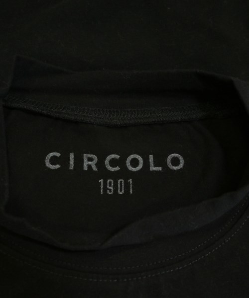 CIRCOLO 1901（チルコロ１９０１）Tシャツ・カットソー 黒 サイズ:L メンズ/2200697628220