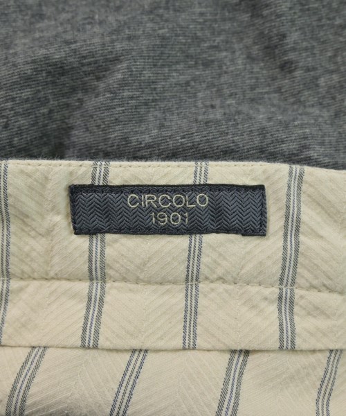 CIRCOLO 1901（チルコロ１９０１）スラックス グレー サイズ:48(L位) メンズ/2200656812158