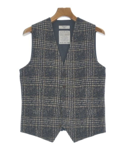 CIRCOLO 1901(チルコロ１９０１)ドレスシャツ 紺 サイズ:46(M位)/2200661897065